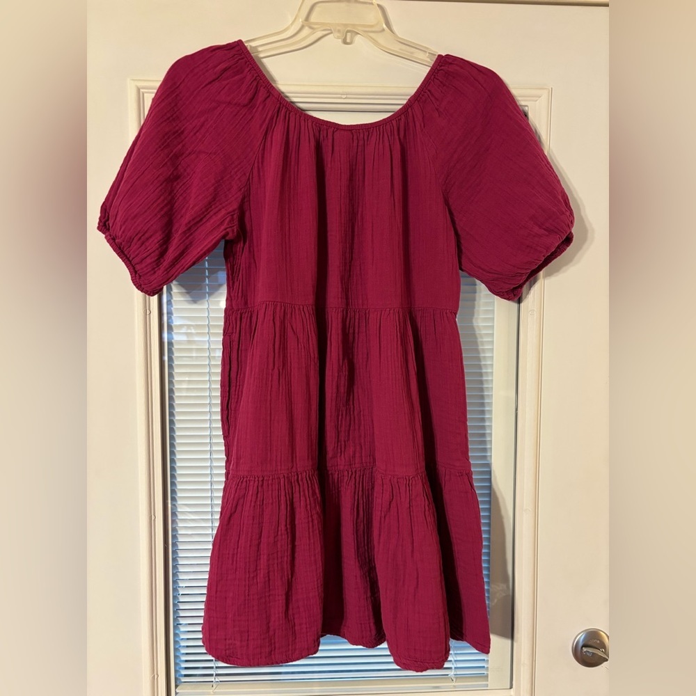Old Navy Women’s Berry colored Casual Dress - Picture 6 of 8